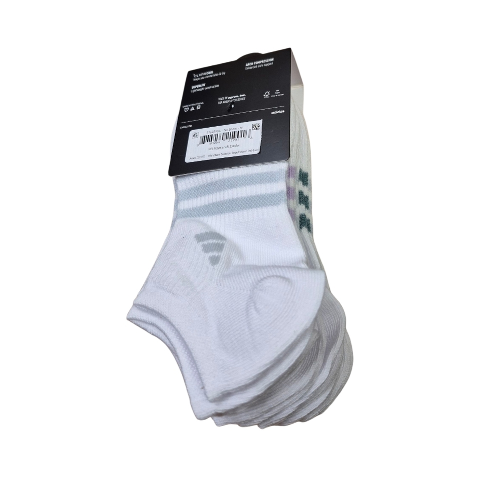 adidas Women's White Ankle Socks